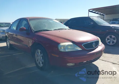 2002 Mercury Sable Ls Premium from USA, damaged, VIN 1MEFM55S92G600854